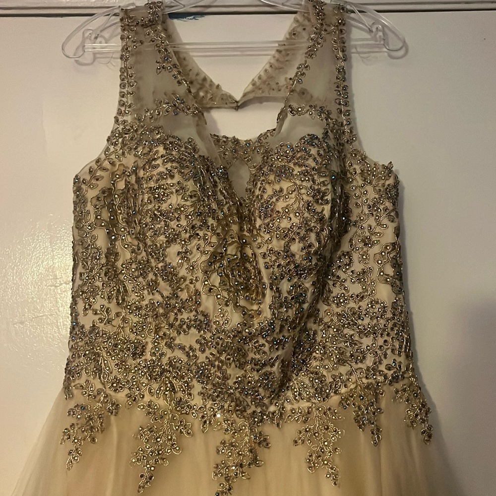 Gold Dress